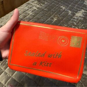 “Sealed With a Kiss” Envelope Clutch / Pouch